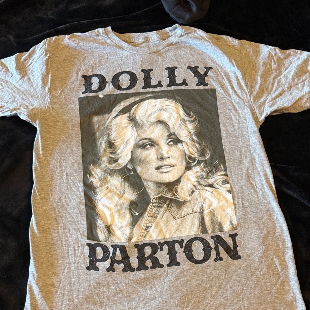 Lucky Brand Gray Graphic T-Shirt